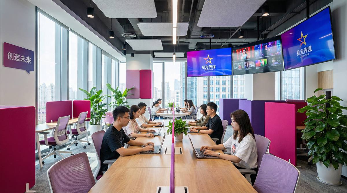 四虎影视传媒公司团队